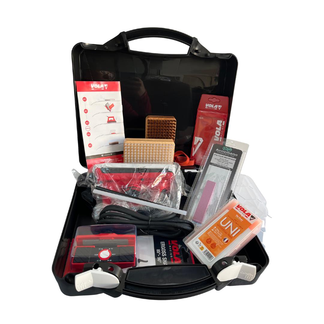 Vola Kit Nordic Per Sci Di Fondo – Valigetta Con Scioline E Accessori: Base, LB E HF